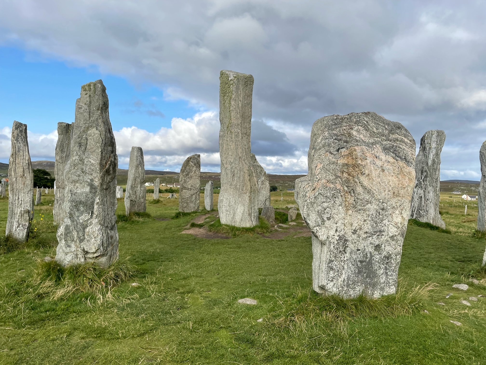 The Isle of Lewis & Harris is home to the ancient Callanish Standing Stones and stunning Caribbean looking beaches.
