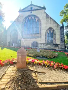 Greyfriars Kirkyard in Edinburgh is a haunted graveyard best known for providing inspiration for Harry Potter characters.