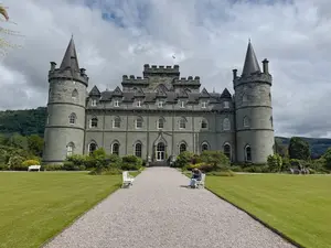 Inverary Castle is stunning and my second favorite castle in Scotland. It was recently featured in the Netflix series The Diplomat.
