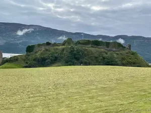 Urquhart Castle overlooks Scotland's famed Loch Ness. Explore the castle ruins while keeping an eye out for Nessie.