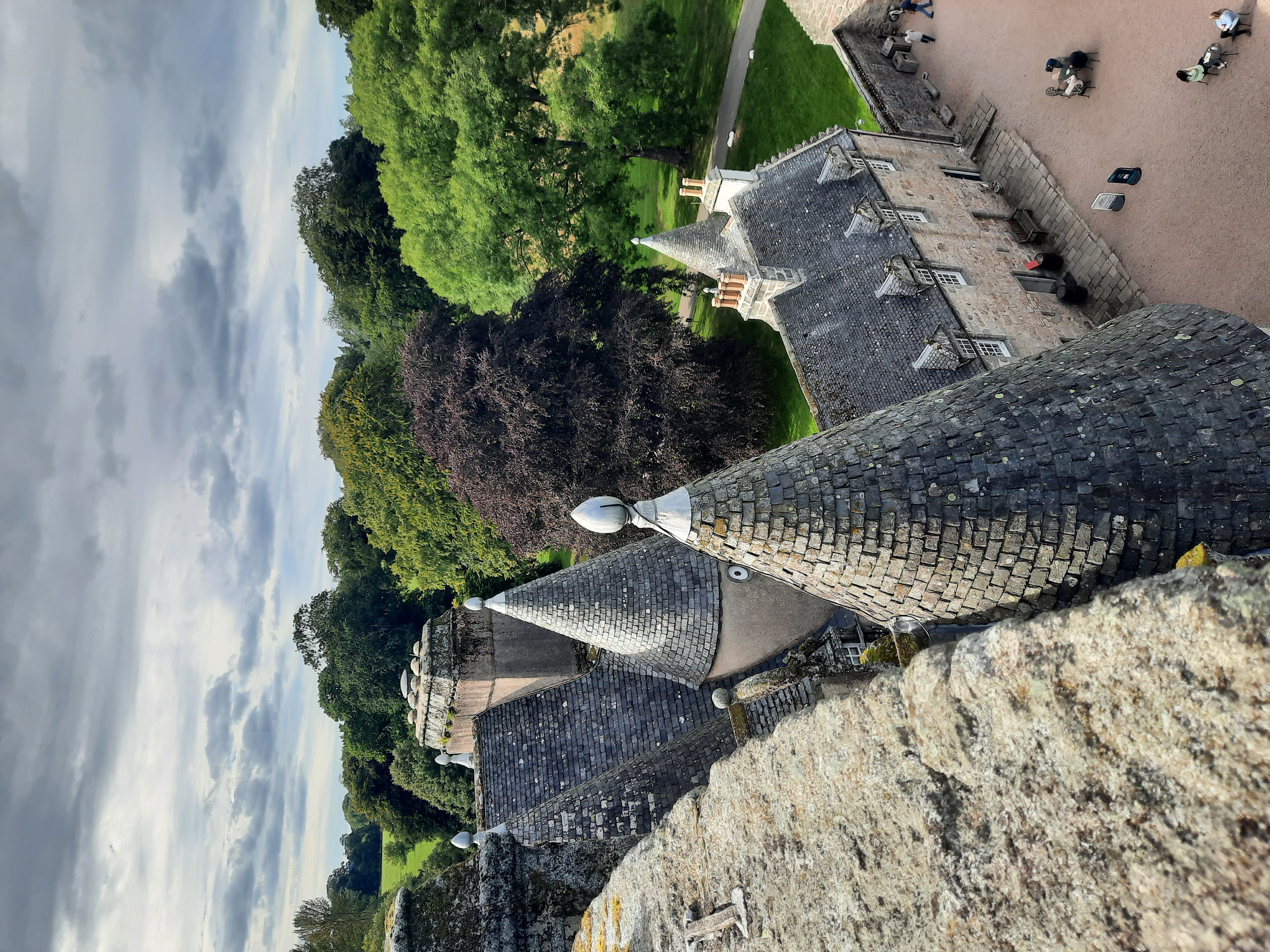Top of Castle Fraser 2