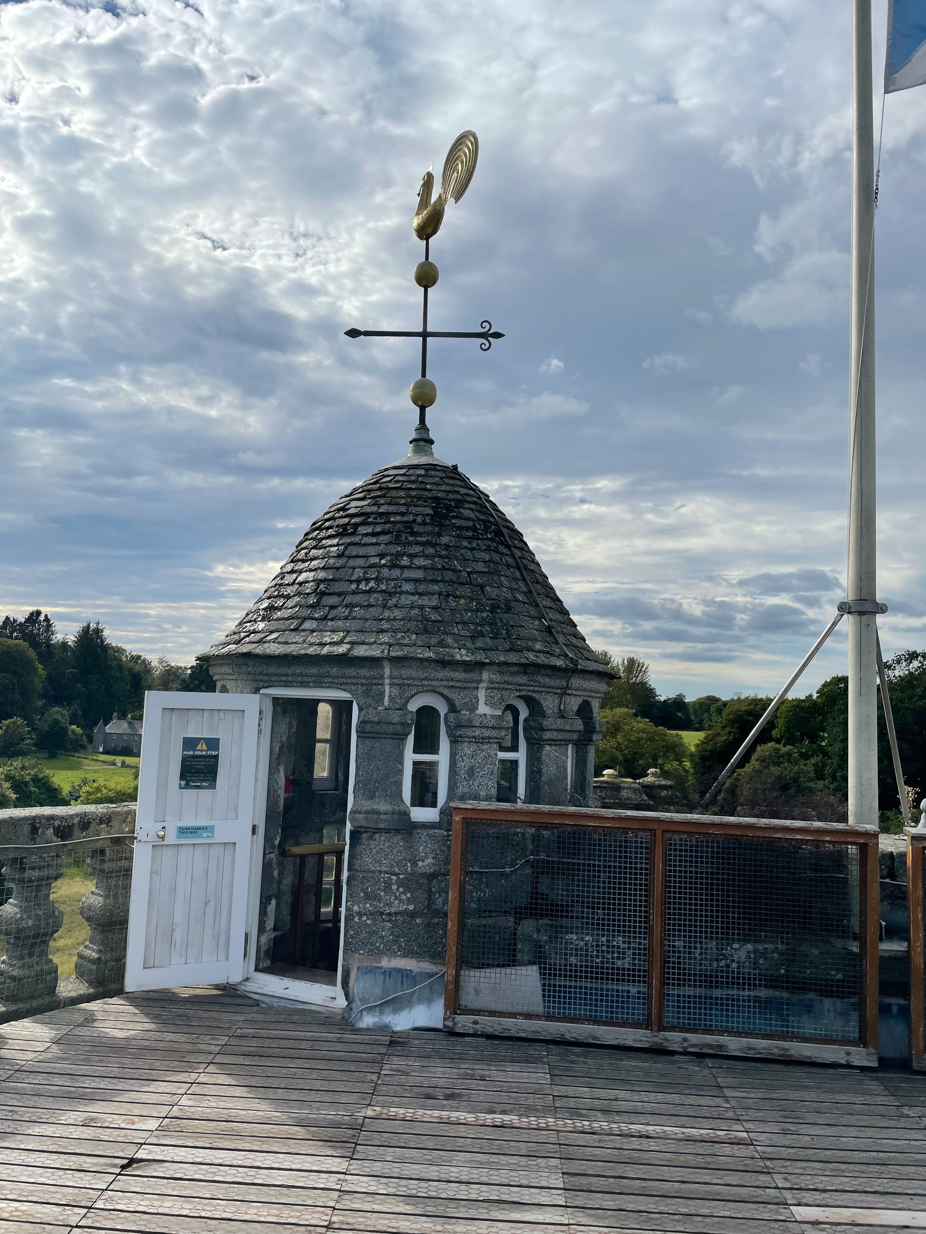 Top of Castle Fraser 3