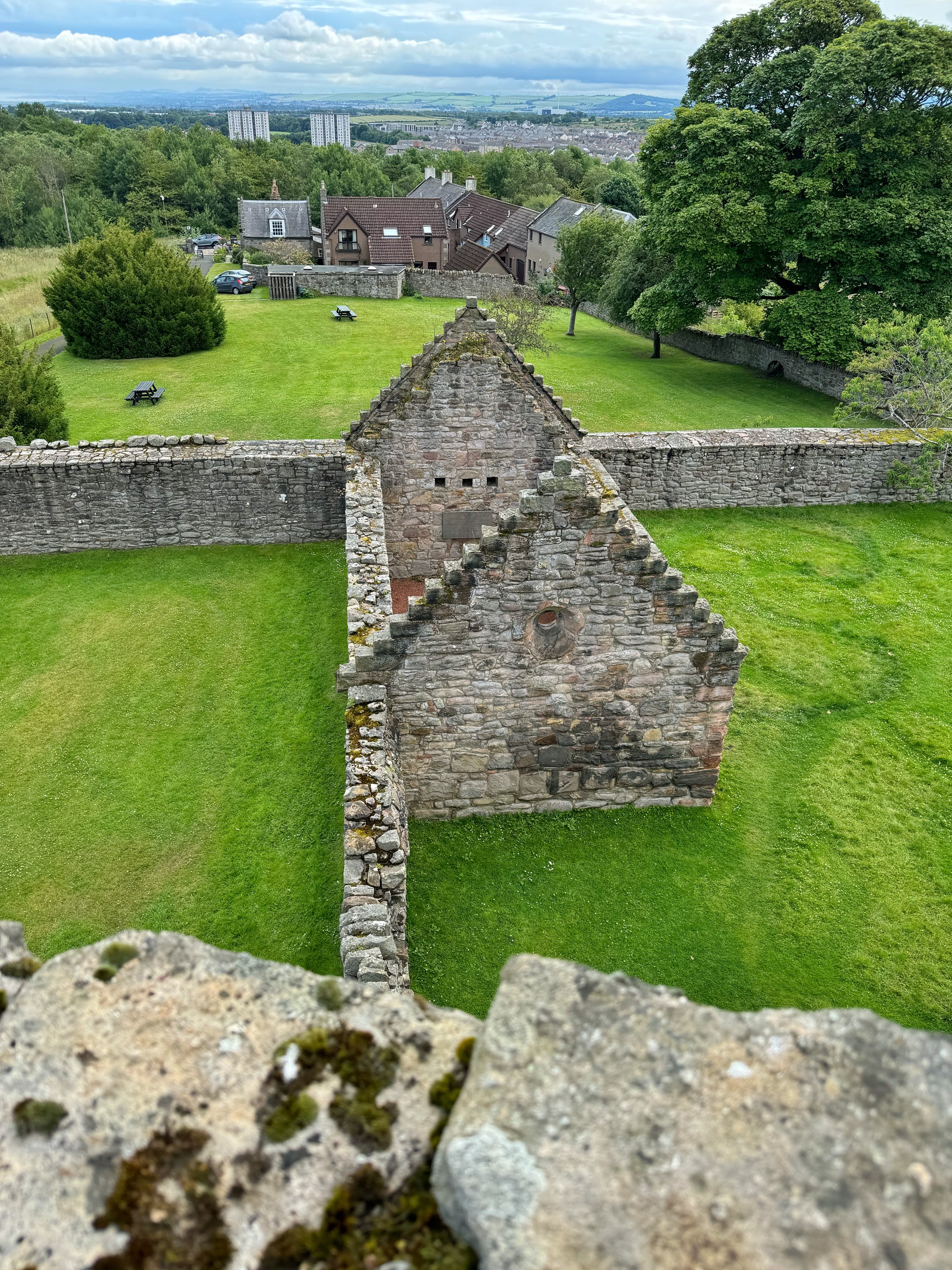 Craigmiller Castle from Roof