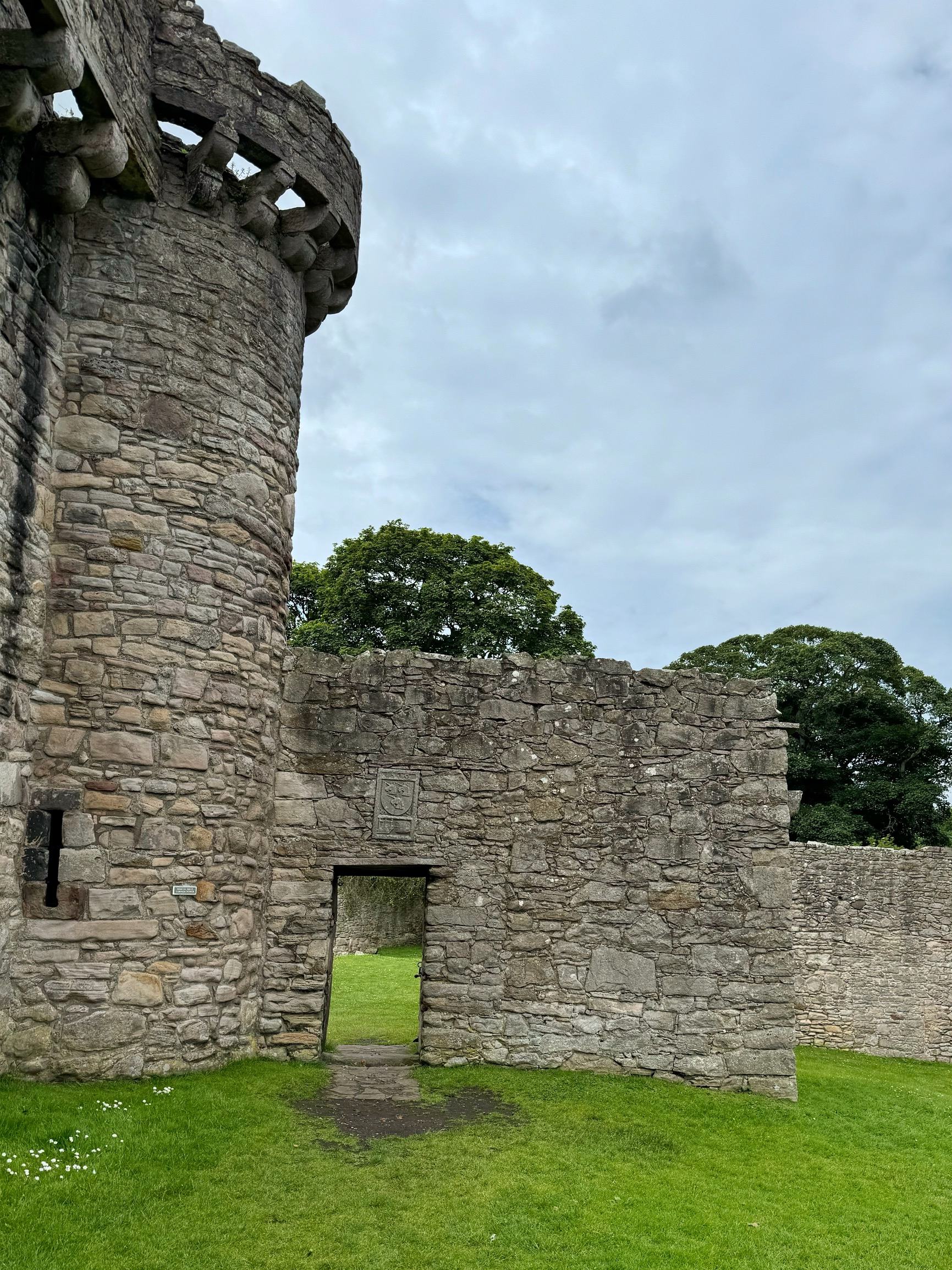 Craigmiller Castle Turret & Doorway
