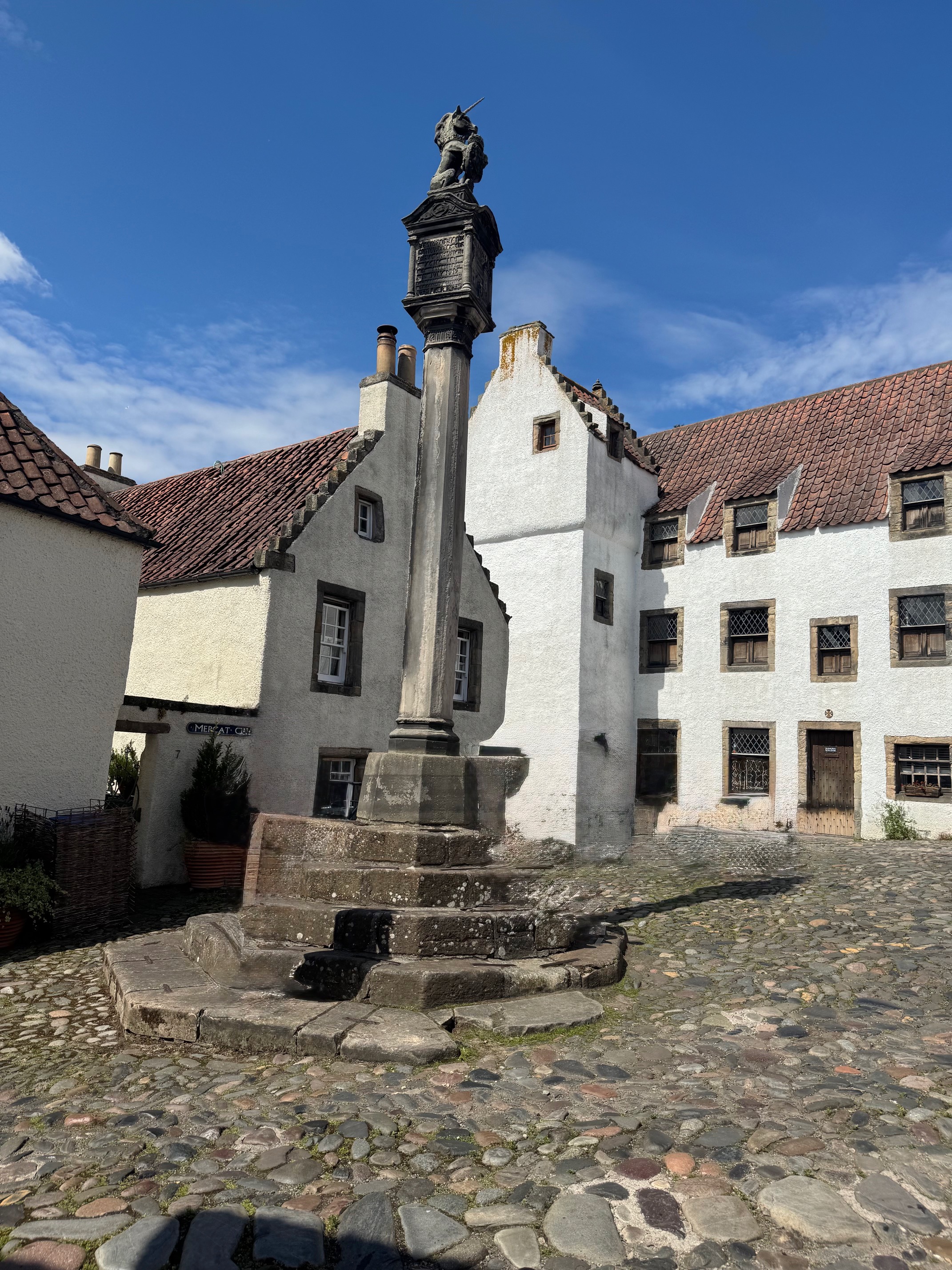 Culross Mercat Cross Culross Mercat Cross