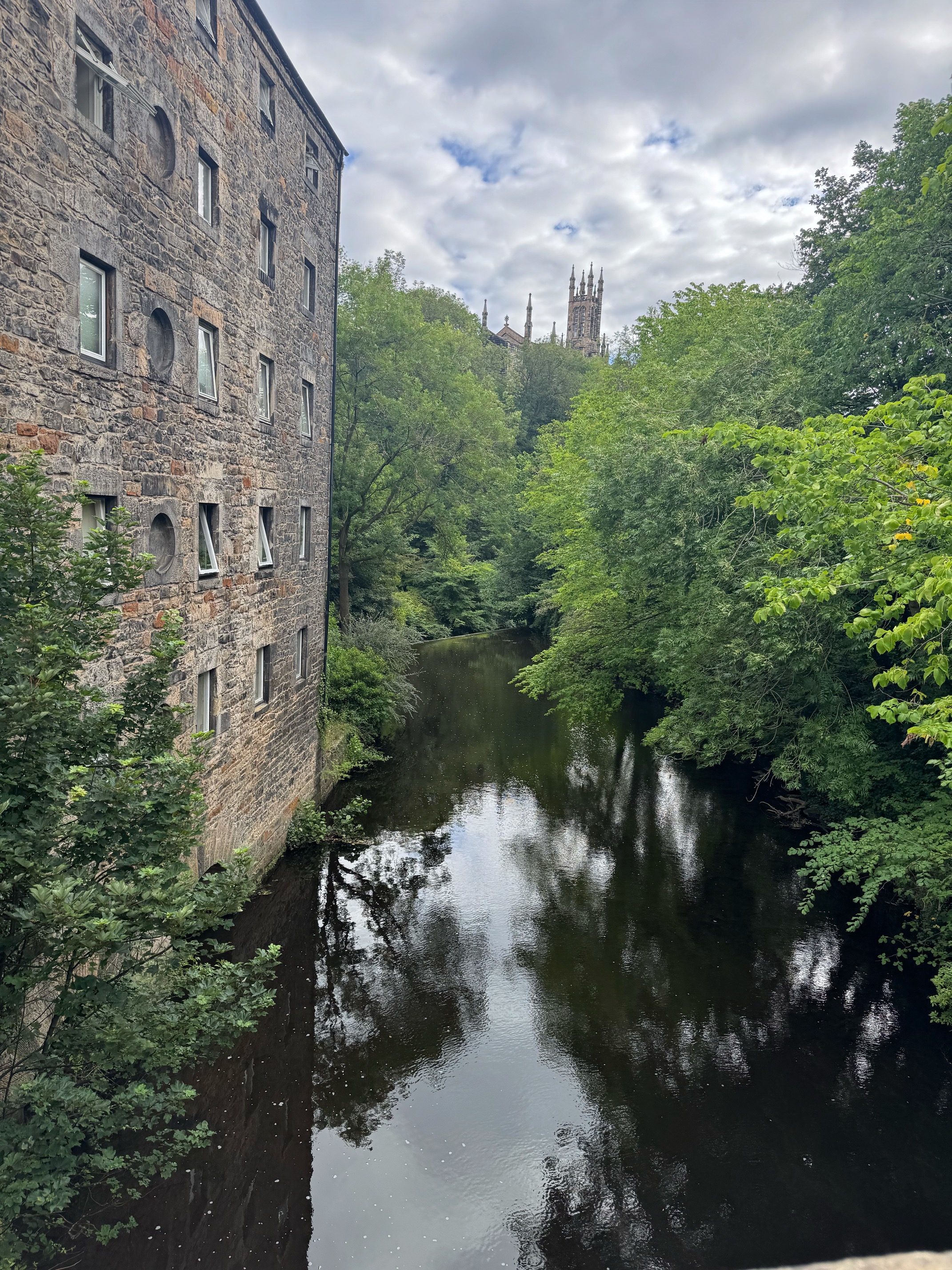 Dean Village From the Bridge