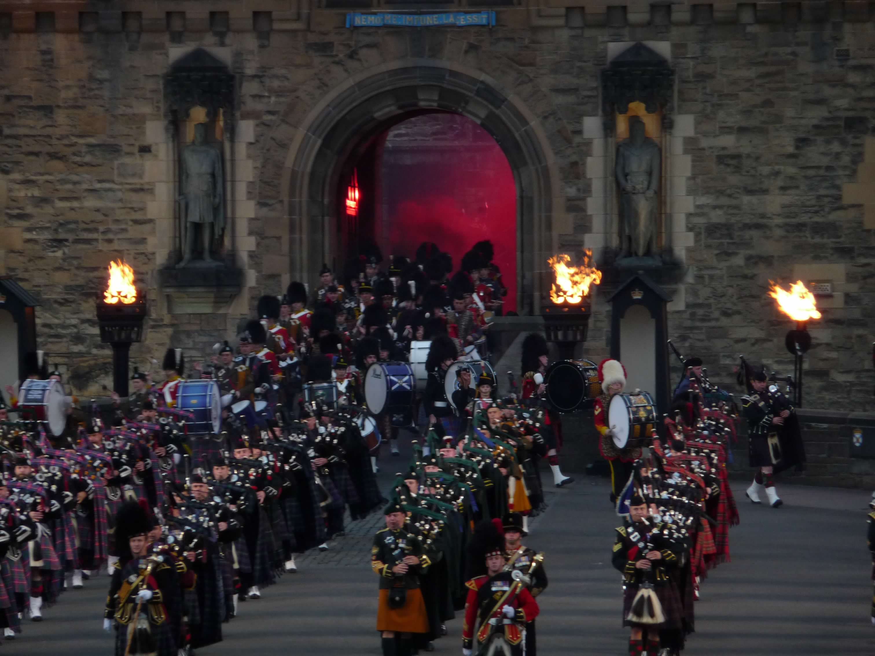 Edinburgh Castle Entrance Tattoo