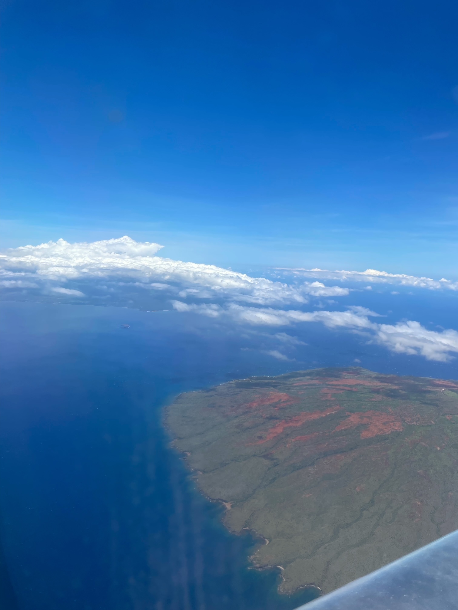 Flying over Kauai