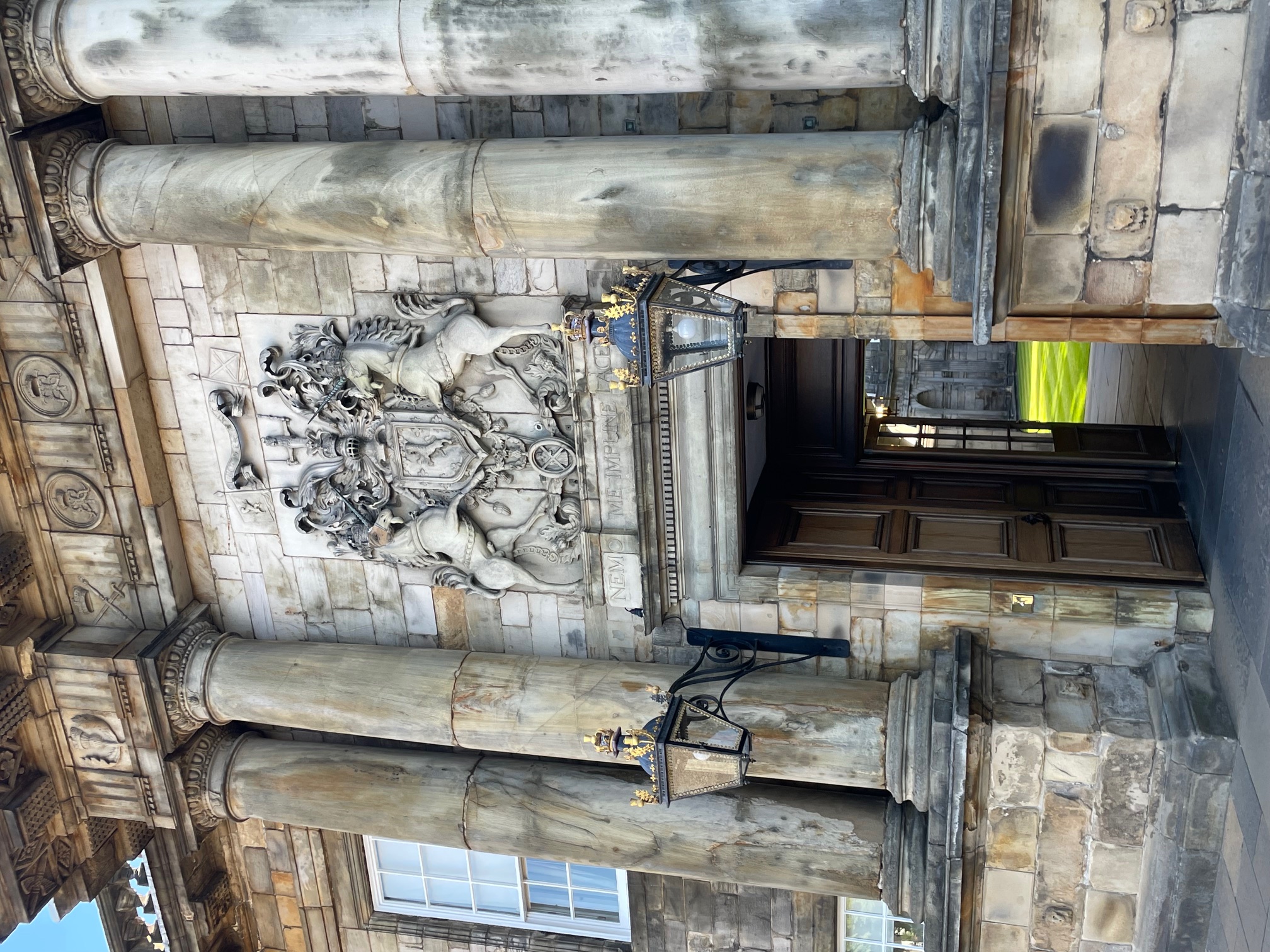 Holyrood Palace Entrance