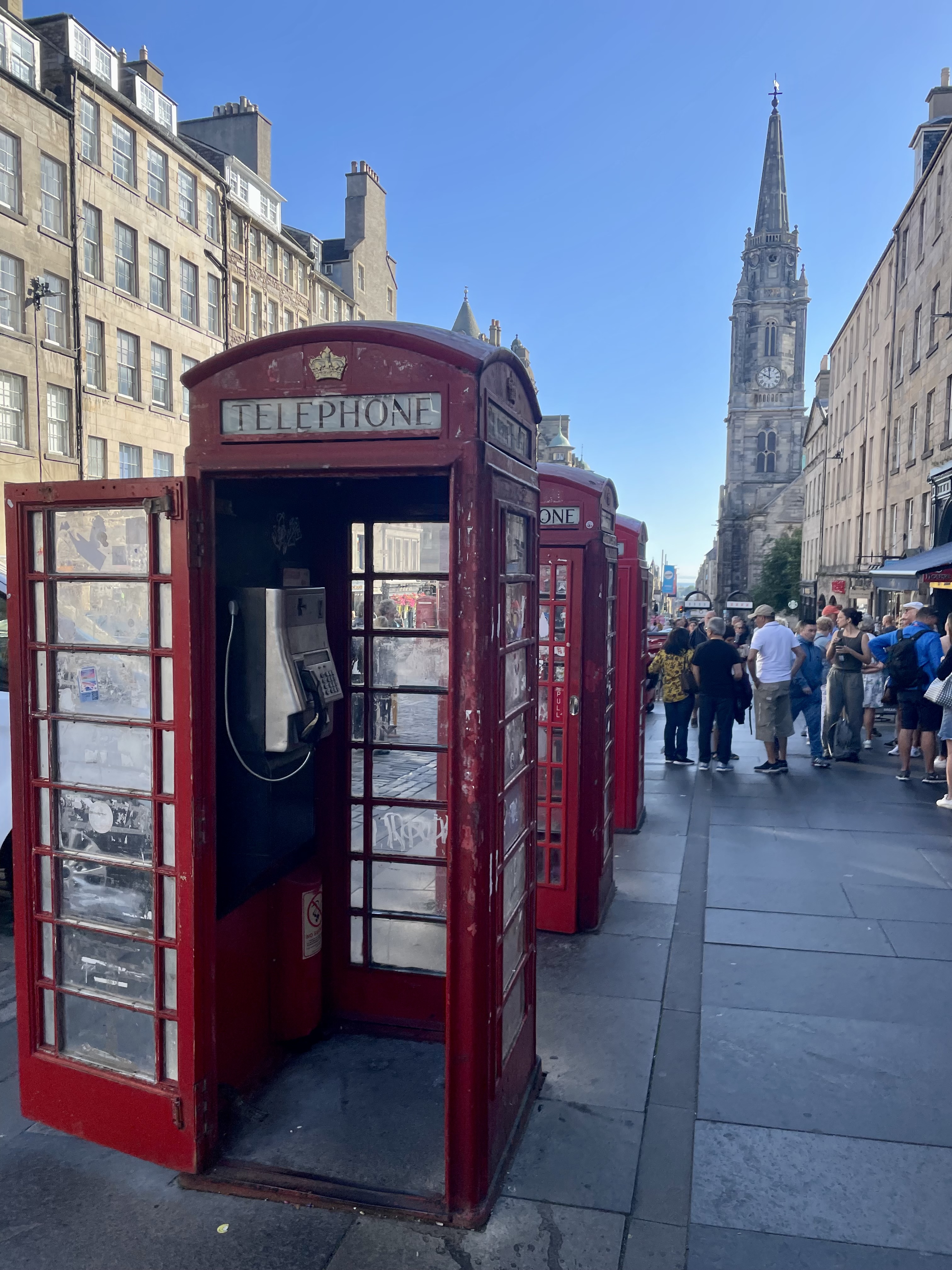 Red Phone Booth Edinburgh