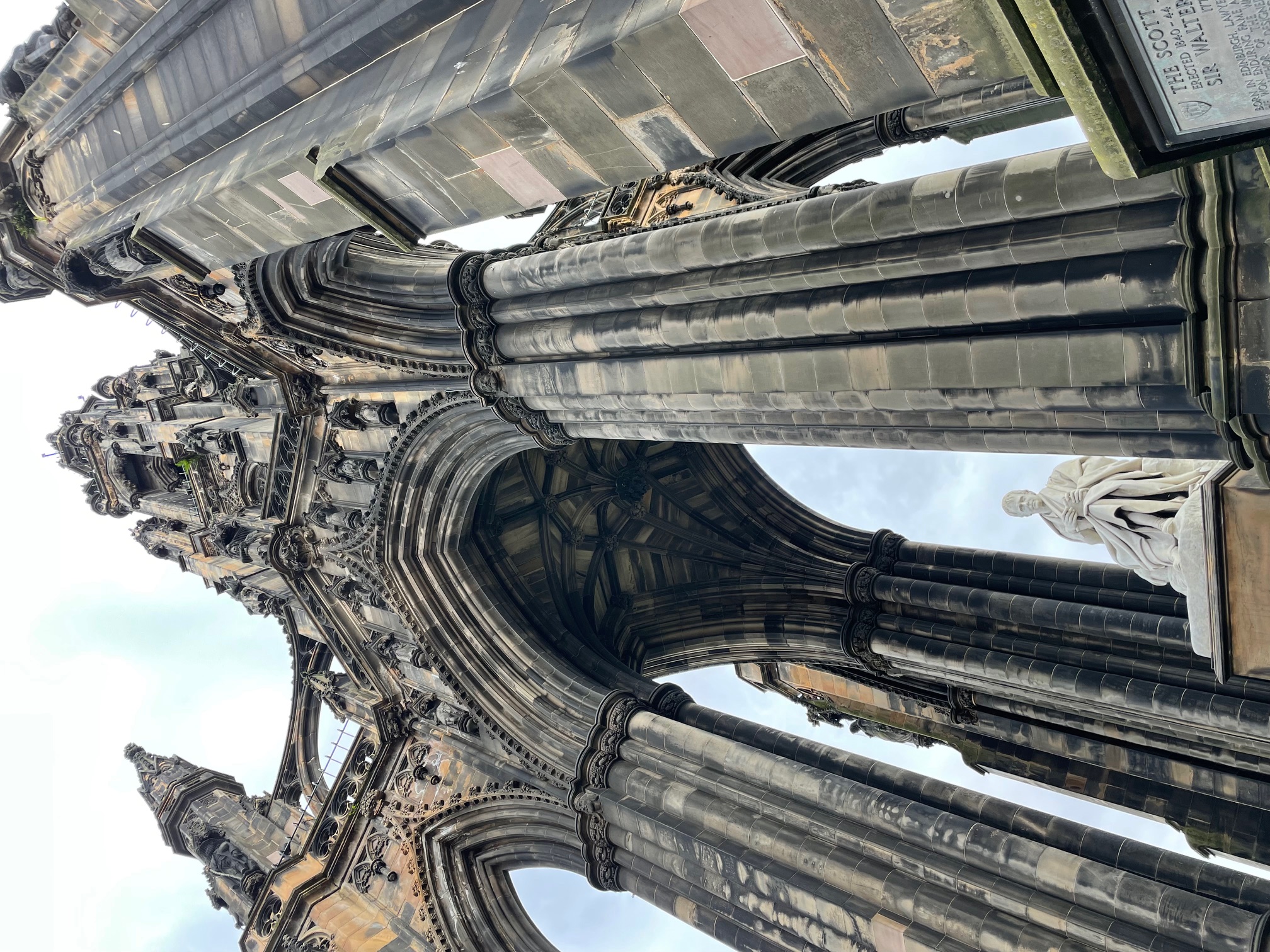 Scott Monument Bottom