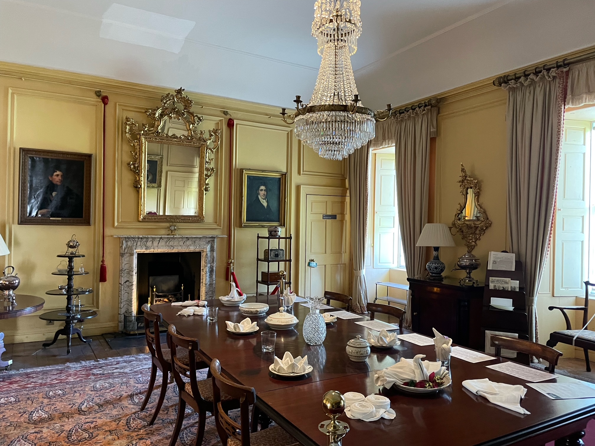 Castle Fraser Dining Room