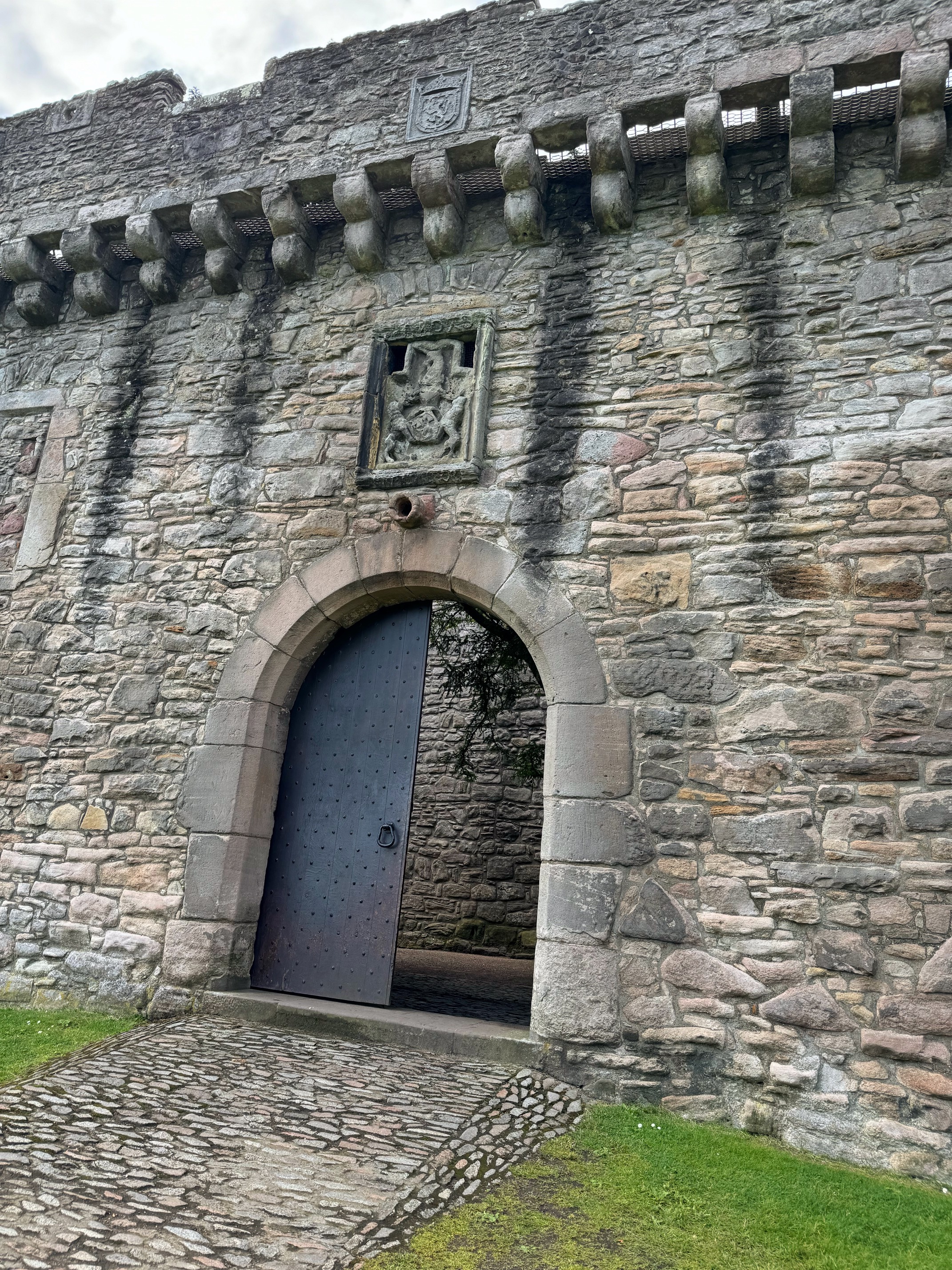 Craigmiller Castle Entrance