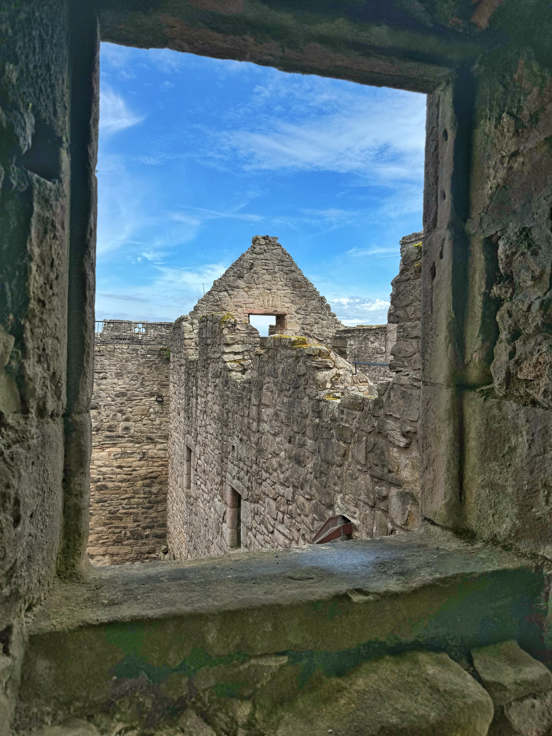 Craigmiller Castle Window