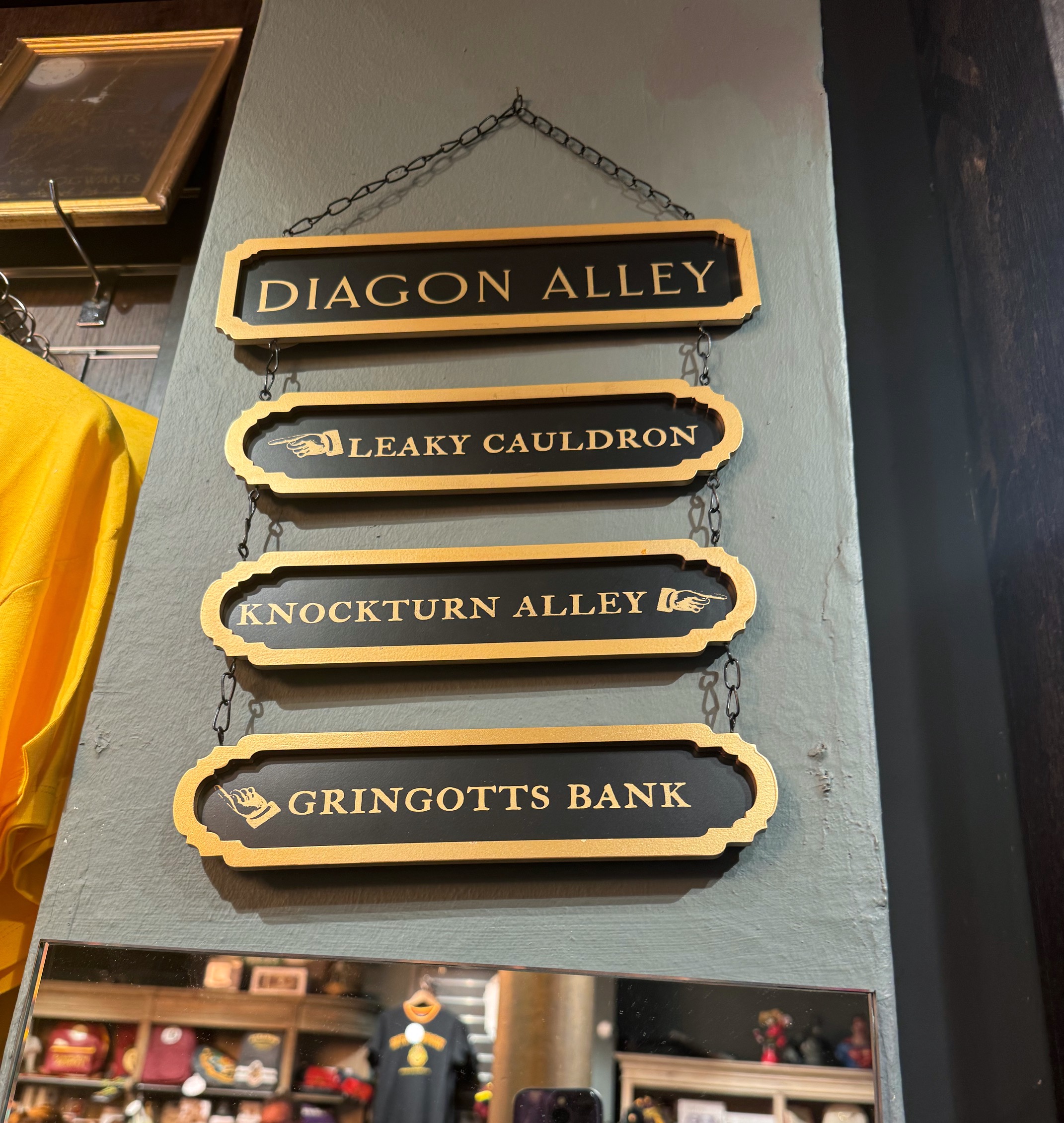 Diagon Alley Sign
