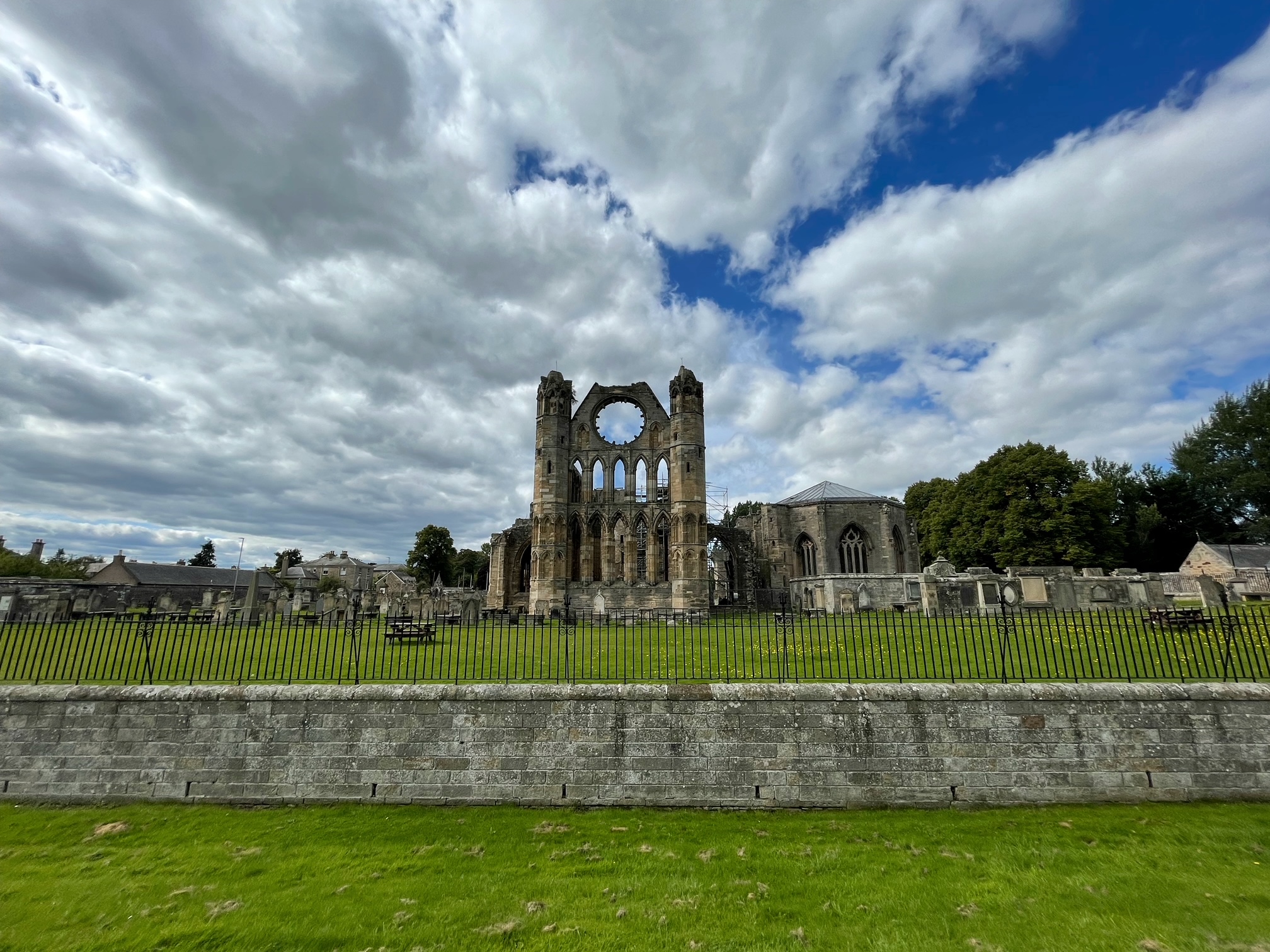 Elgin Cathedral Rear