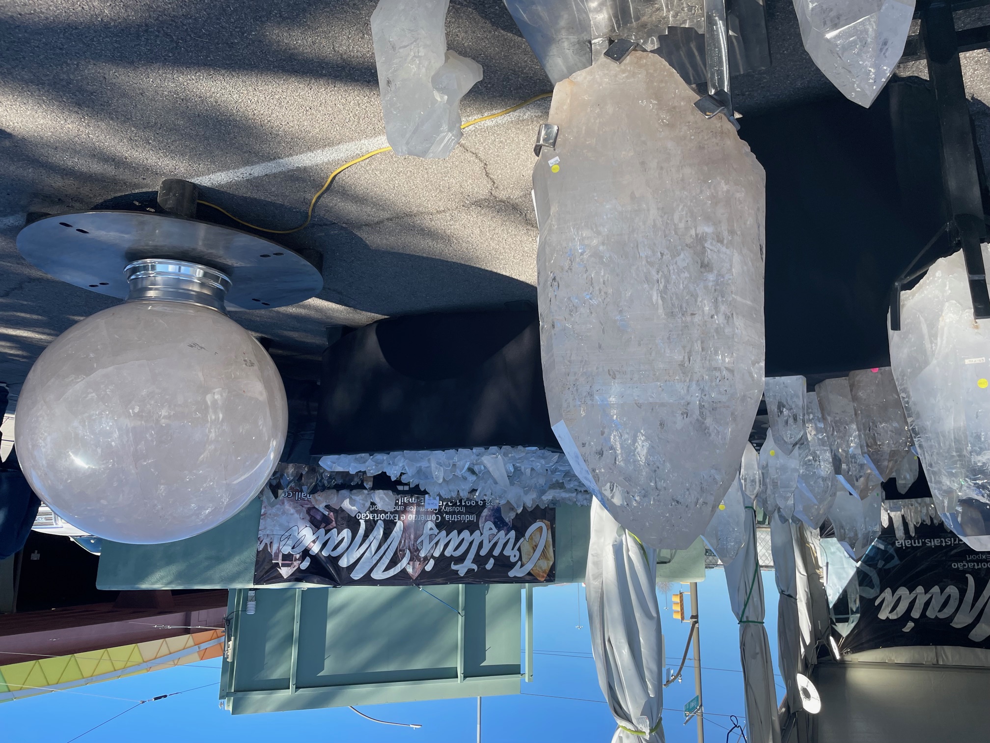 My first visit to the Tucson gem show. 