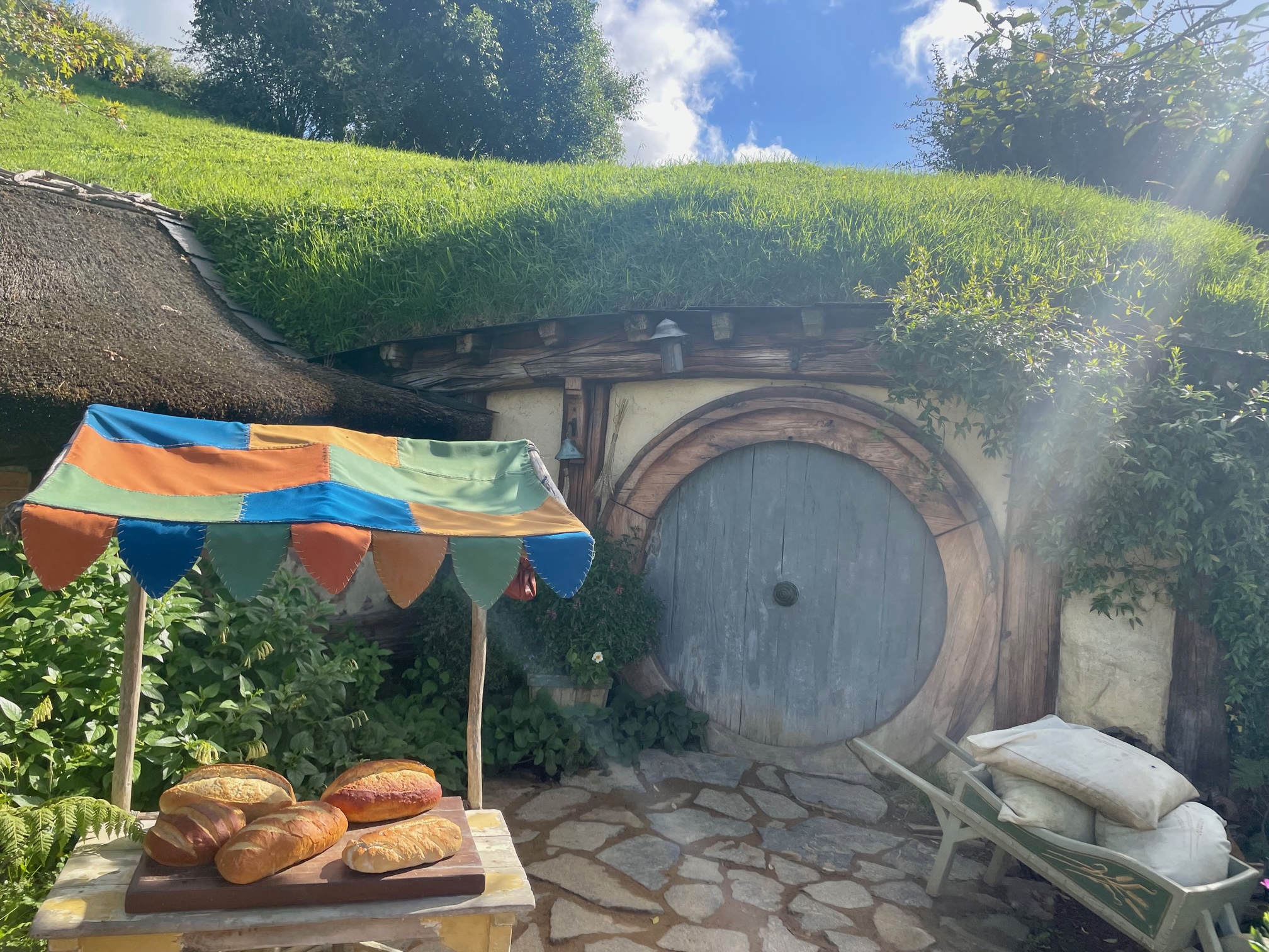 Hobbiton Blue Door