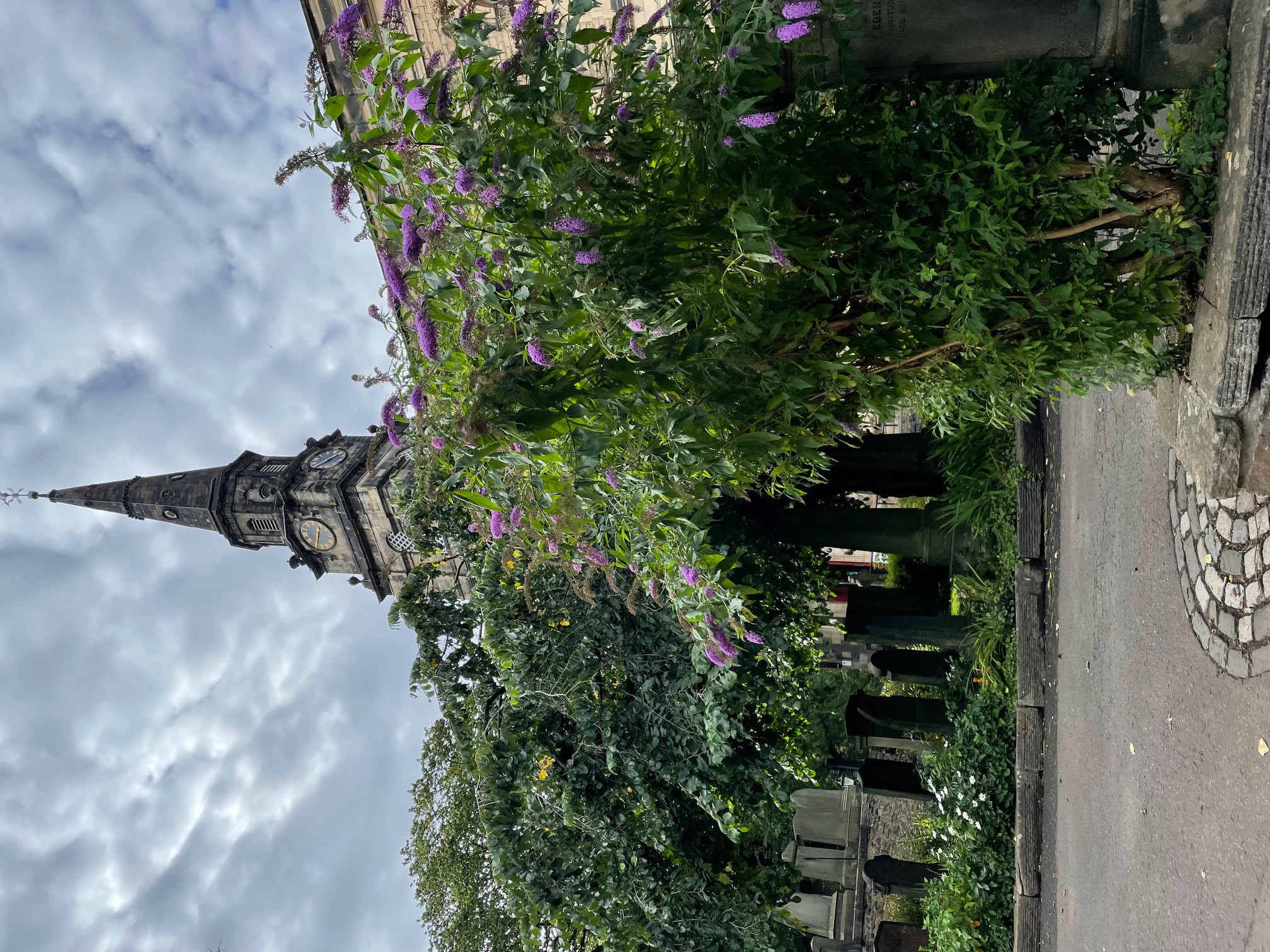 St. Cuthbert's cemetery is another one of Edinburgh's cool old cemeteries. The oldest headstone is dated 1606.  It has great views of the castle.