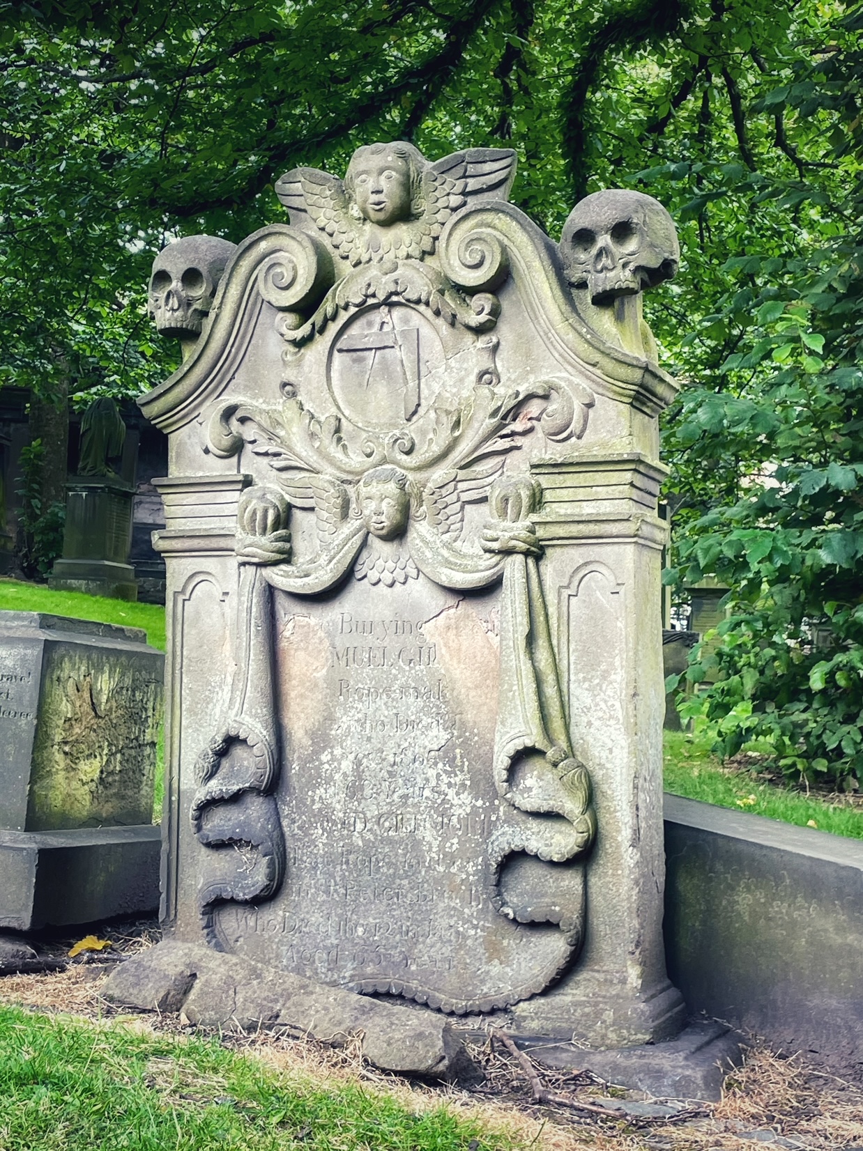 St Cuthbert's Headstone